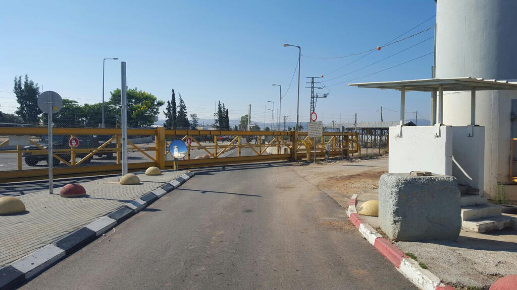 The Jalame West Bank border crossing 