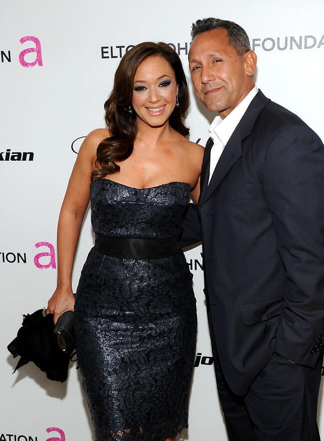מקווים שעכשיו תרגישי טוב יותר. ליה ובעלה אנג'לו (צילום: Gettyimages) מקווים שעכשיו תרגישי טוב יותר. ליה ובעלה אנג'לו