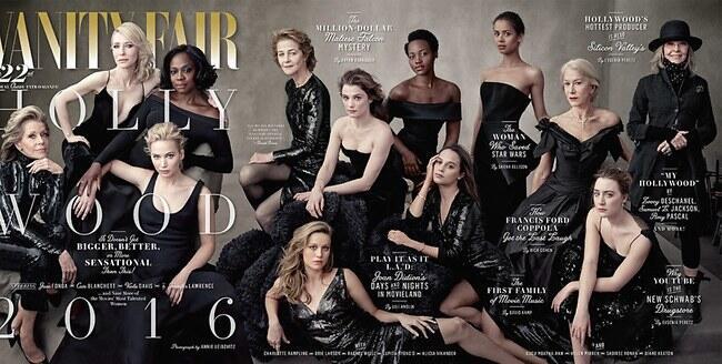 הנבחרת החלומית על השער (צילום: Annie Leibovitz) הנבחרת החלומית על השער