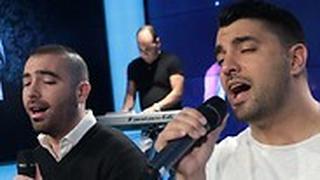משה פרץ ועומר אדם. הרימו לנו את האולפן