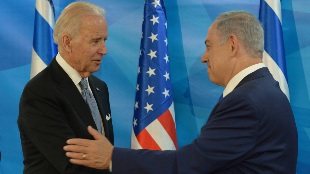 בנימין נתניהו וג'ו ביידן (צילום: עמוס בן גרשום, לע"מ) בנימין נתניהו וג'ו ביידן