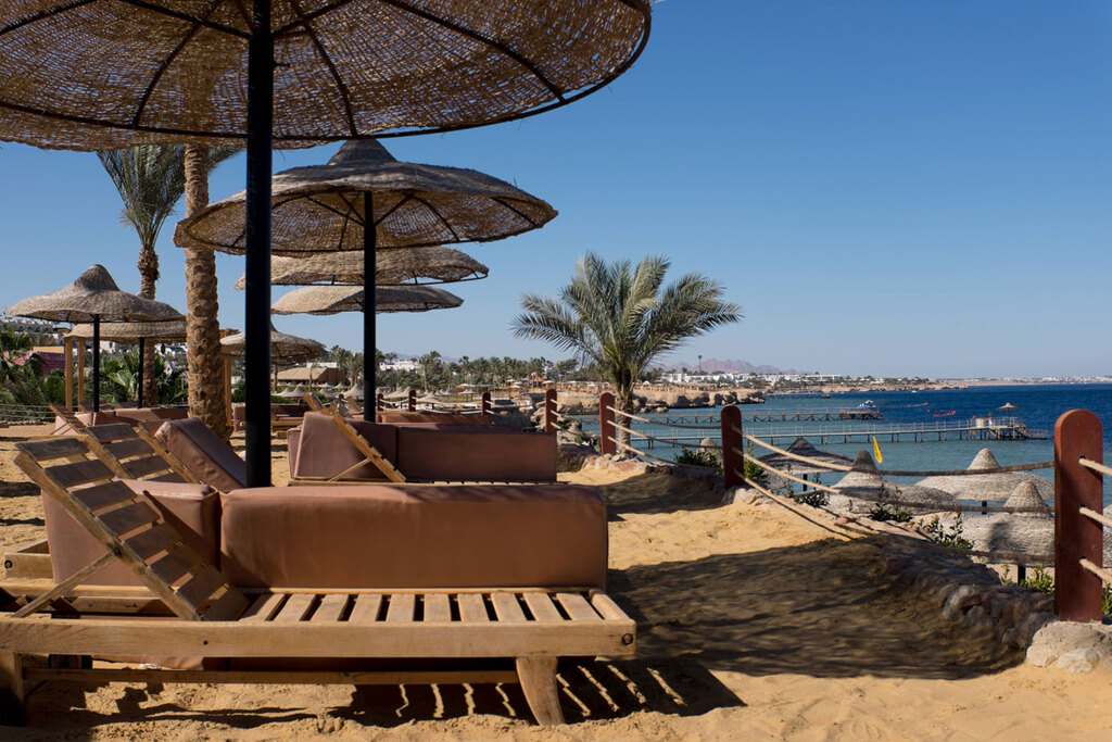A resort in the Sinai city of Sharm el-Sheikh. Egypt is proving popular with Russian travelers despite the pandemic 
