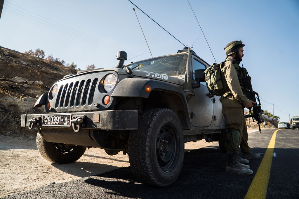 IDF forces near Hebron 
