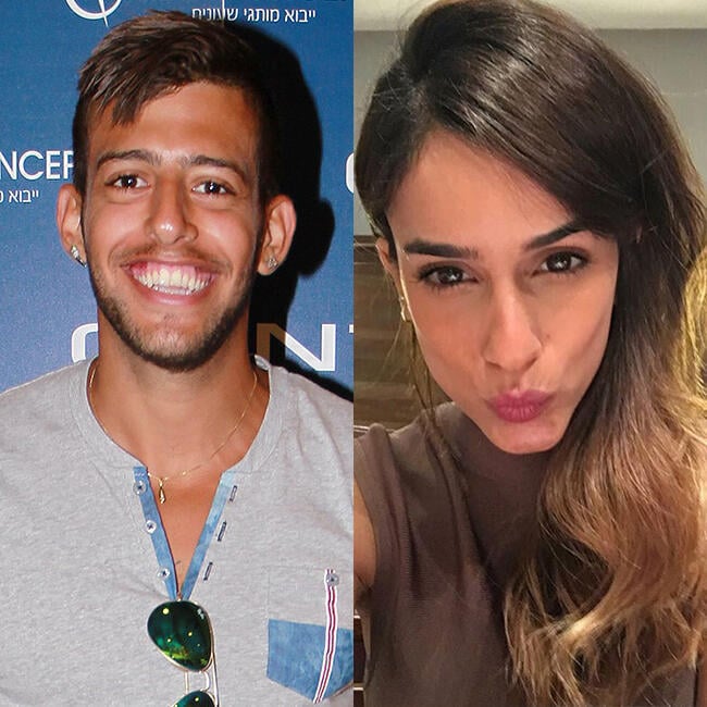בן אל תבורי והאהבה החדשה. נעים להכיר אורטל עמר (צילום: ראובן שניידר, צילום מסך) בן אל תבורי והאהבה החדשה. נעים להכיר אורטל עמר