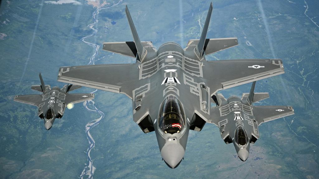 American F-35 fighter jets 