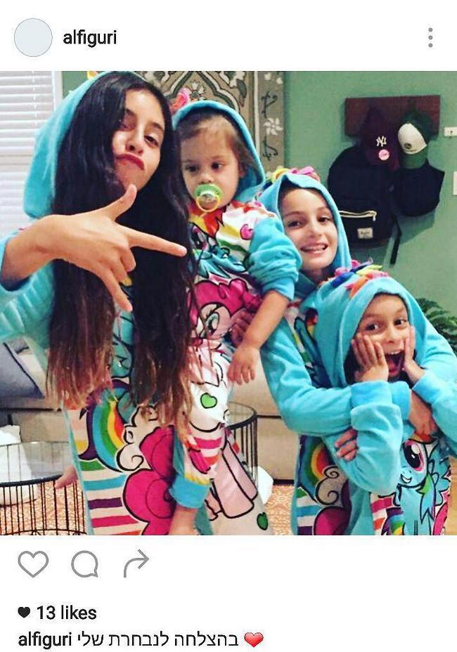 הבנות של האיש הכי מצחיק! גורי אלפי (צילום מסך אינסטגרם) הבנות של האיש הכי מצחיק! גורי אלפי