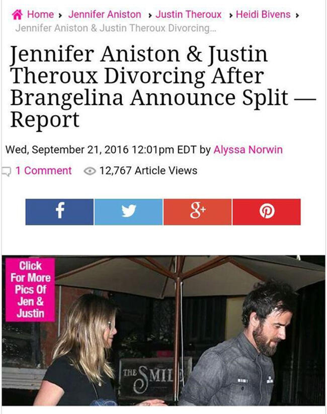 אתר הרכילות Hollywood Life מדווח על משבר
