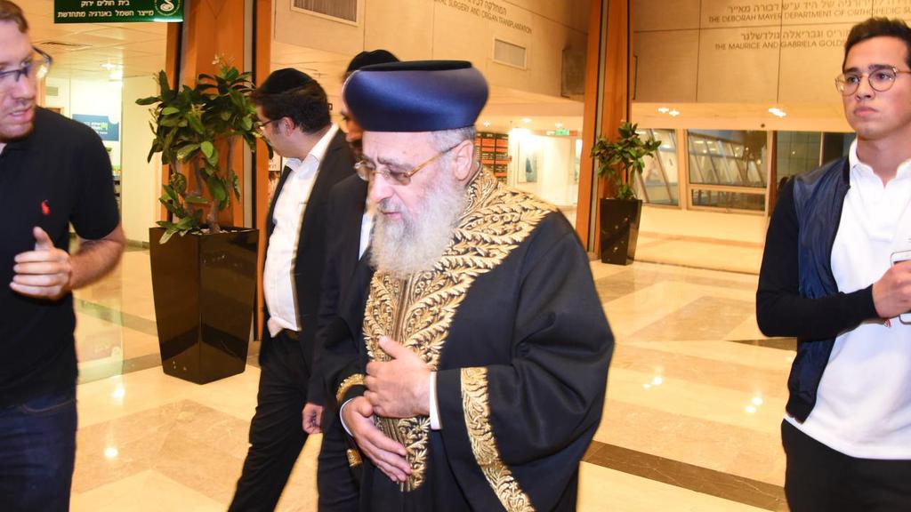 Sephardi Chief Rabbi Yitzhak Yosef 