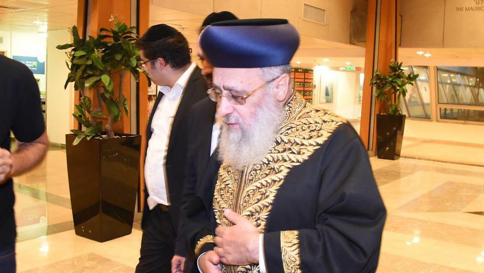 הרב הראשי יצחק יוסף (צילום: יאיר שגיא) הרב הראשי יצחק יוסף