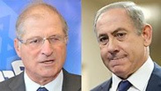 בנימין נתניהו ודוד שמרון 