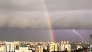 ענני "קו תזזית" בשמי גבעתיים