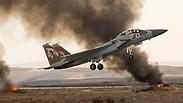 מטוסי F-15 תקפו 