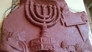 העתק המנורה שיוצב במטה אונסק"ו  
