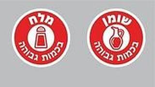 סימון מוצרים במדבקה אדומה