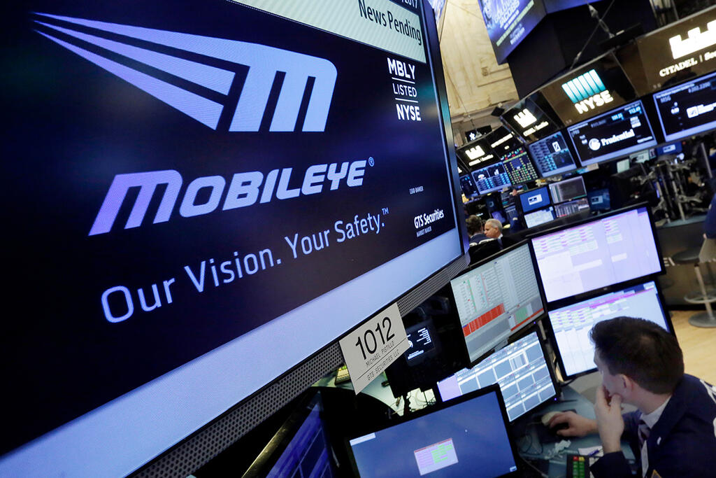 Mobileye stock traded in the New York Stock Exchange 