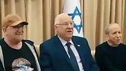 הנשיא ריבלין עם חברי כוורת