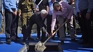 טקס הנחת אבן הפינה, היום במטולה 