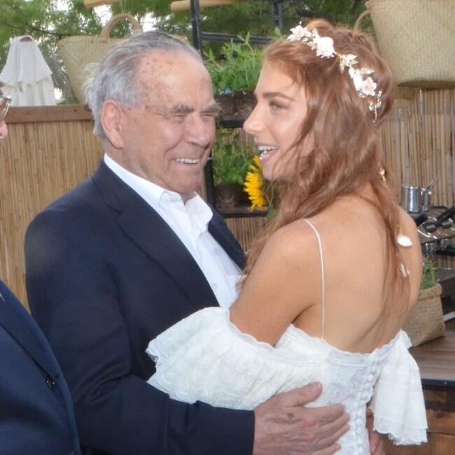 הנכדה האהובה. סטף ורטהיימר ומאיה (צילום: מאיר אוחיון) הנכדה האהובה. סטף ורטהיימר ומאיה