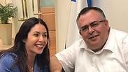 השרה מירי רגב וח"כ דוד ביטן התצטלמו מחויכים לאחר הישיבה הסוערת
