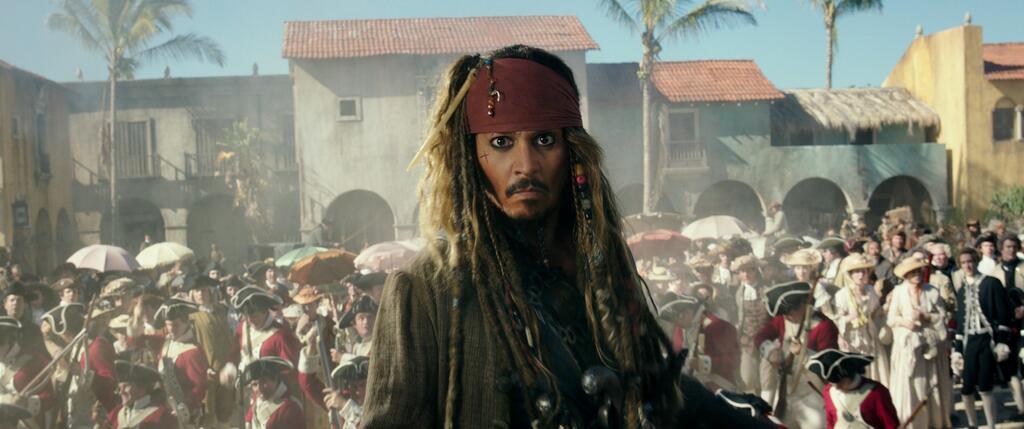 Johnny Depp in Pirates of the Caribbean