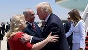 בני הזוג טראמפ ובני הזוג נתניהו 