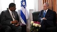 נתניהו ונשיא סנגל מאקי סאל