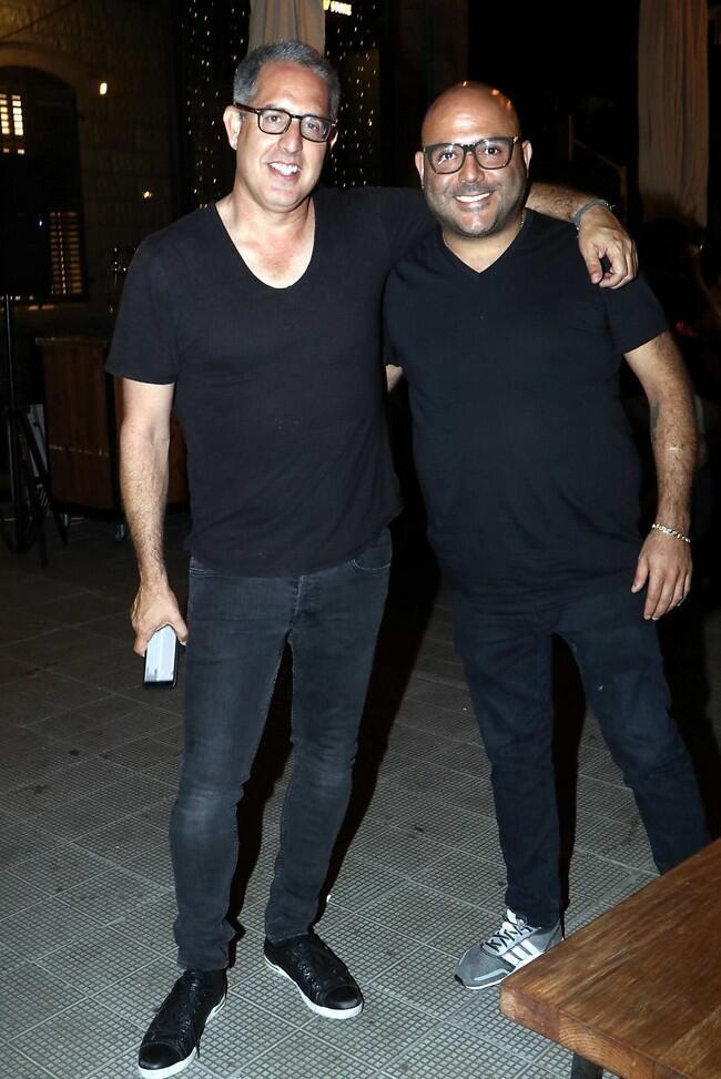 גברים בשחור. אסף אטדגי ויואב צפיר (אמיר מאירי) גברים בשחור. אסף אטדגי ויואב צפיר
