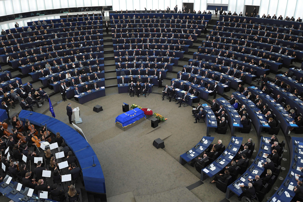 The European Parliament in Brussels 