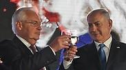 חוגגים עצמאות. נתניהו ופרידמן