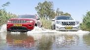 :  מבחן השוואתי טויוטה לנד קרוזר ג'יפ גרנד צ'ירוקי טרייל הוק  