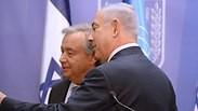רה"מ נתניהו ומזכ"ל האו"ם גוטרש