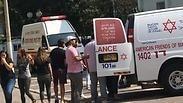 תלמידים טופלו במקום וחלקם פונו לשיבא 