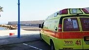 מקום האירוע בחוף בת גלים 