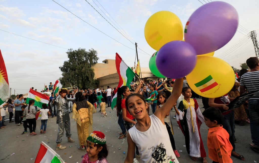 Kurds protesting in Iraq (Photo: AFP) Kurds protesting in Iraq