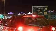 פקק בדרך לנתניה