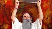 אבנר התחבר לדמותו של משה בציורו של רמברנדט וביקש להופיע בדמותו בעבודה