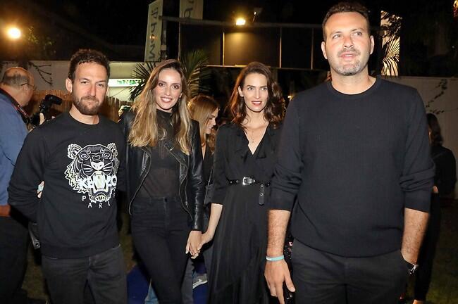 דאבל דייט. שמעון גרשון, יעל גולדמן, מלי לוי ואורי פפר (צילום: אמיר מאירי) דאבל דייט. שמעון גרשון, יעל גולדמן, מלי לוי ואורי פפר