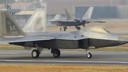 מטוסי F-22 בדרום קוריאה