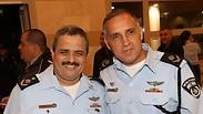 המפכ"ל אלשיך עם ניצב סיסו