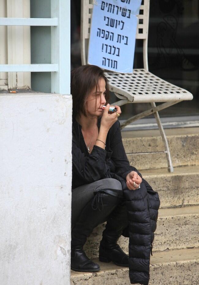השקט שלפני הסערה. בת חן סבג (צילום: מוטי לבטון) השקט שלפני הסערה. בת חן סבג