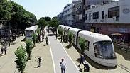 הדמיית הרכבת הקלה ביפו