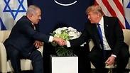 טראמפ ונתניהו בחודש שעבר