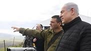 ראש הממשלה נתניהו בסיור של הקבינט בצפון              