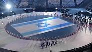 כניסת המשלחת הישראל בטקס הפתיחה       
