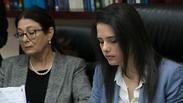 השרה איילת שקד ונשיאת העליון בוועדה לבחירת שופטים