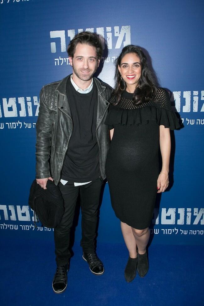 ההורים המאושרים. צ'רכי ותום אבני (צילום: עופר חן) ההורים המאושרים. צ'רכי ותום אבני
