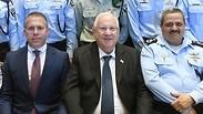 היום בטקס: המפכ"ל אלשיך, הנשיא ריבלין והשר ארדן