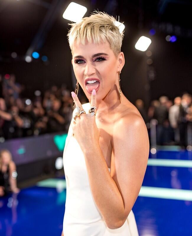 מרוצה משהו. קייטי פרי (צילום: Gettyimages) מרוצה משהו. קייטי פרי