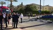 זירת התאונה בגדרה