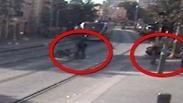 תיעוד תאונות ברכבת הקלה